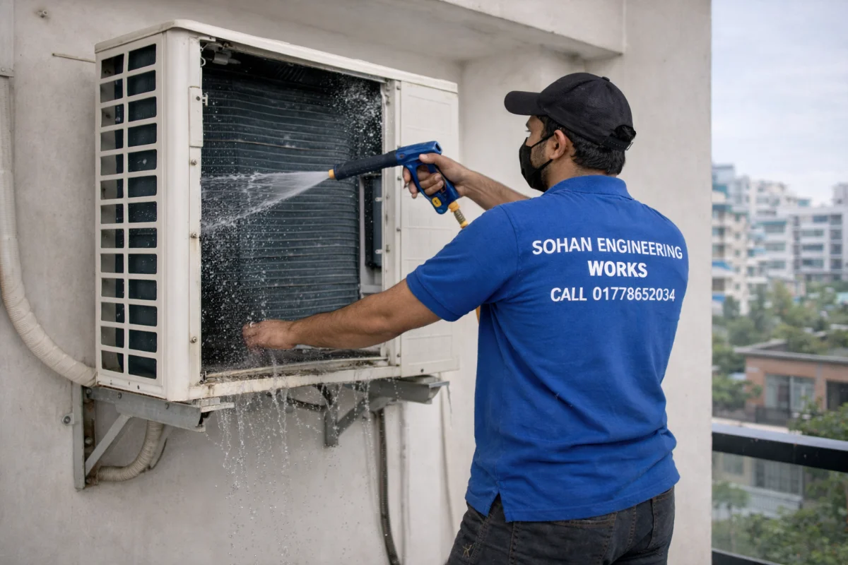 ac service gulshan by Sohan Engineering Works team.