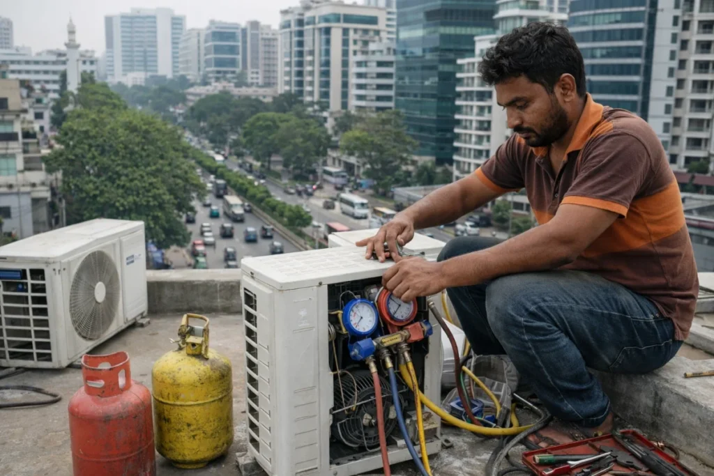 Area We Serve - Sohan Engineering Works – AC & Fridge Repair in Dhaka